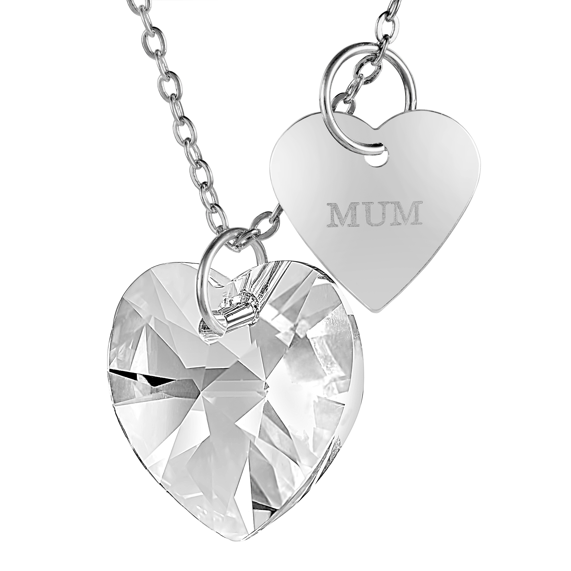 swarovski love heart pendant