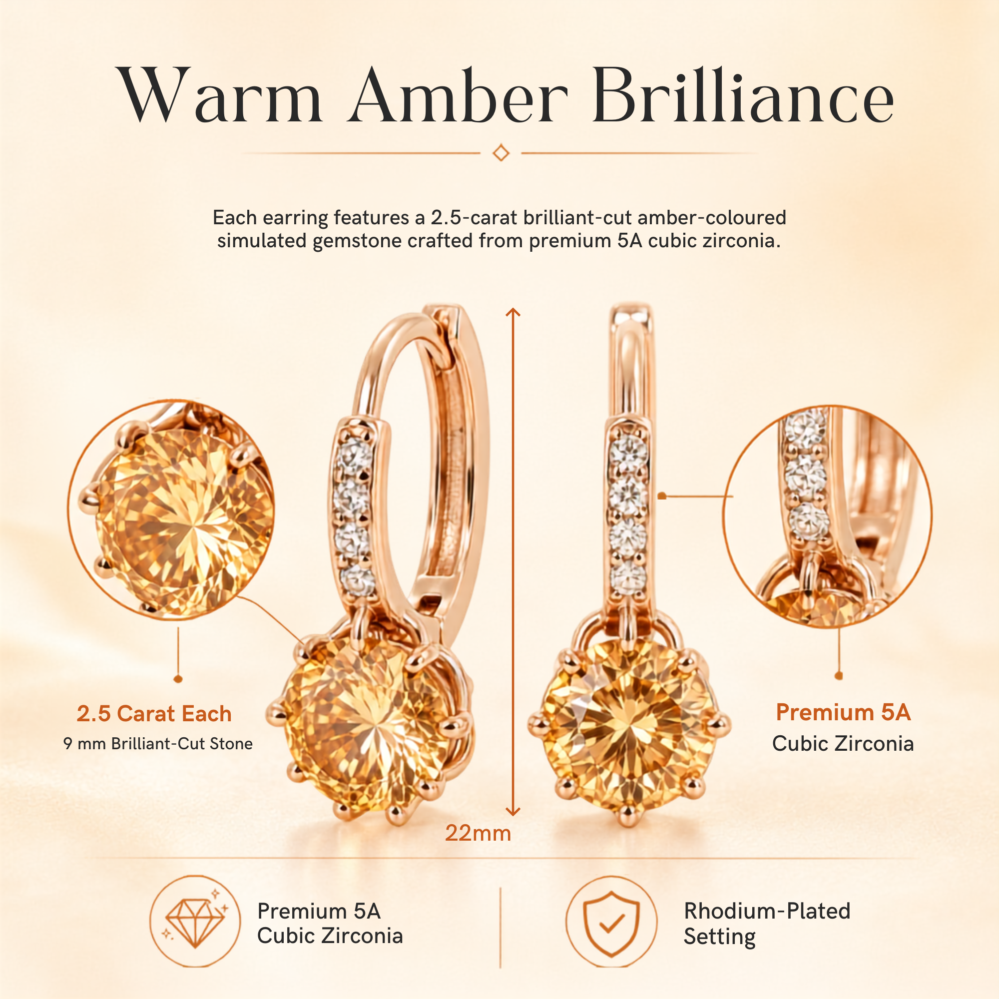 GCJ005-amber -detail