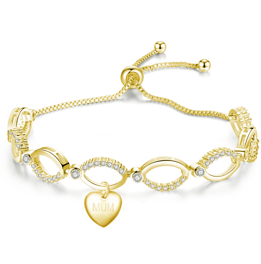 gold bracelet for mum