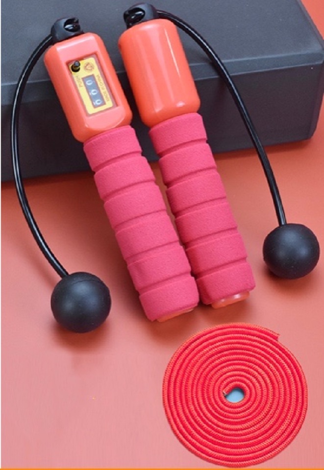 Cordless Auto-Counting 2-way Interchangeable Skipping Rope – Gemnations