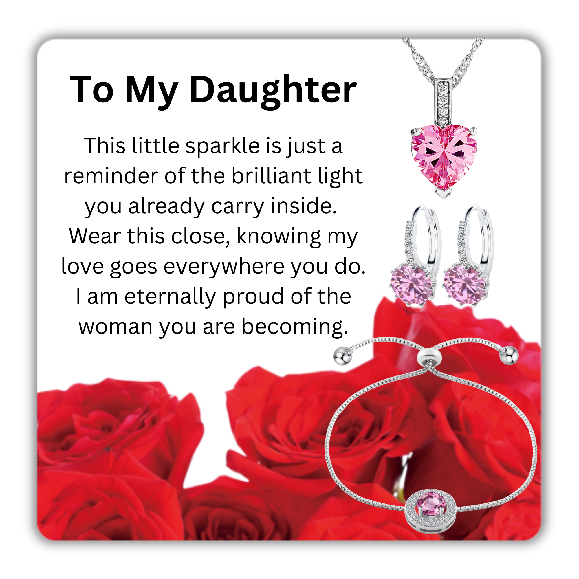 GCJ005GCJ024GCJ525-Pink-DaughterMSG+GiftBag main