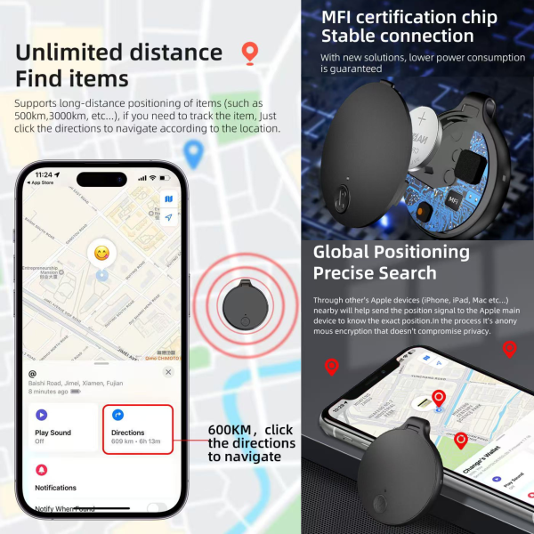 Global Positioning Bluetooth Tracker, Keys Finder, Item Locator for ...