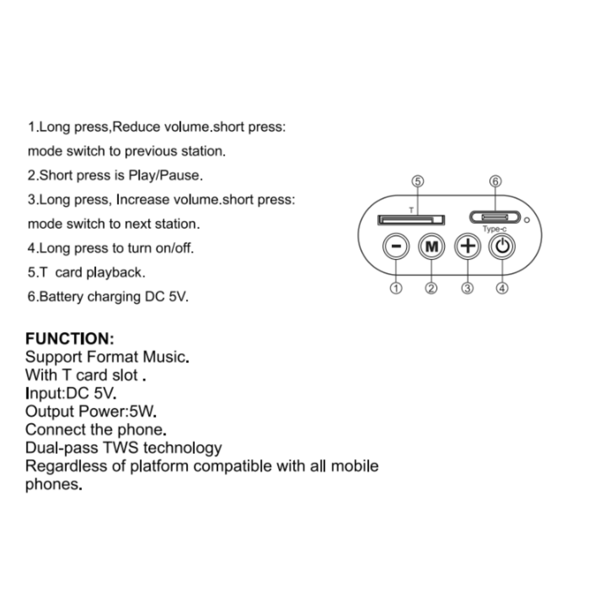 GCBT052- instructions