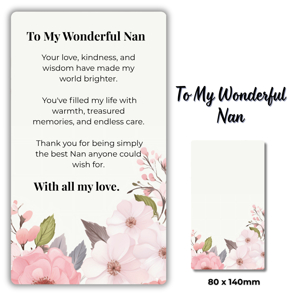 Flower card-Nan-measurement
