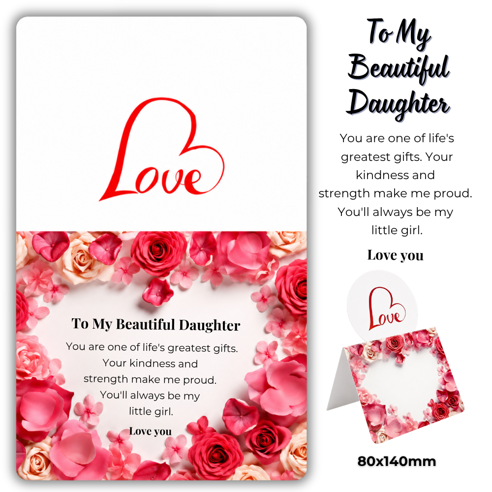 Love Card-daughter-measurement