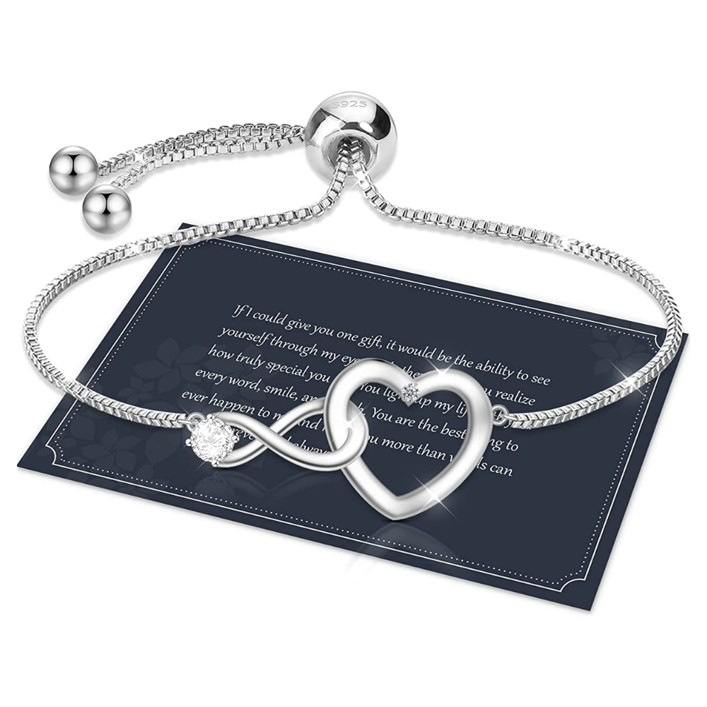 GCJ188 Infinity Bracelet Silver (1) - Copy